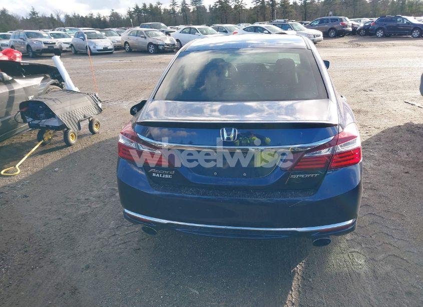 Photo 16 of 2016 Honda Accord SPORT (VIN 1HGCR2F55GA163217)