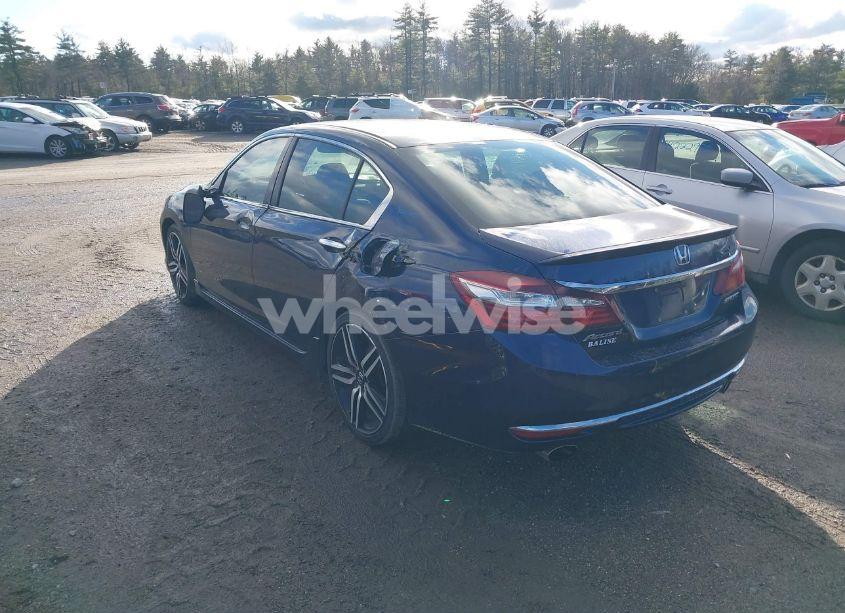 Photo 3 of 2016 Honda Accord SPORT (VIN 1HGCR2F55GA163217)