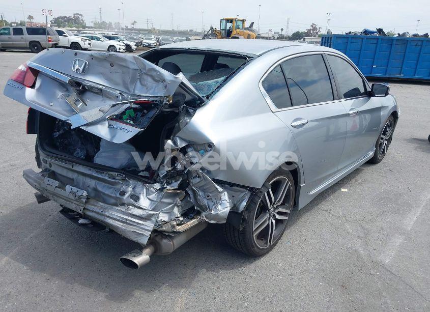 Photo 4 of 2016 Honda Accord SPORT (VIN 1HGCR2F55GA234044)