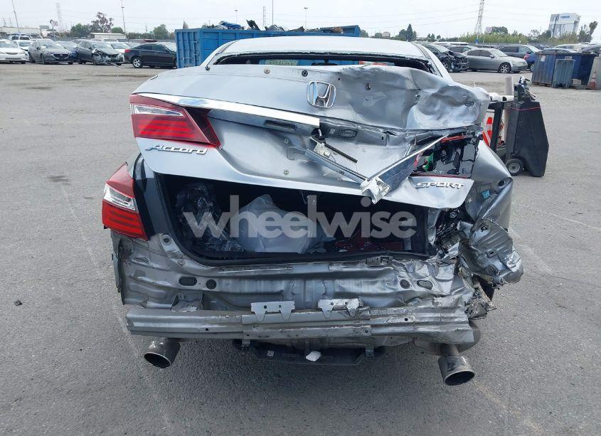 Photo 6 of 2016 Honda Accord SPORT (VIN 1HGCR2F55GA234044)