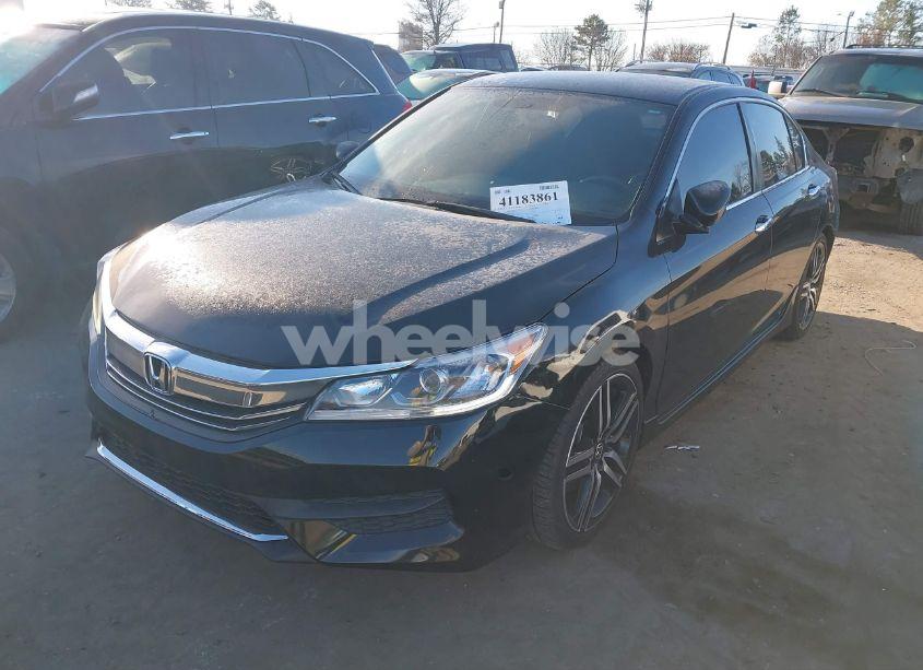 Photo 2 of 2017 Honda Accord SPORT (VIN 1HGCR2F55HA022763)