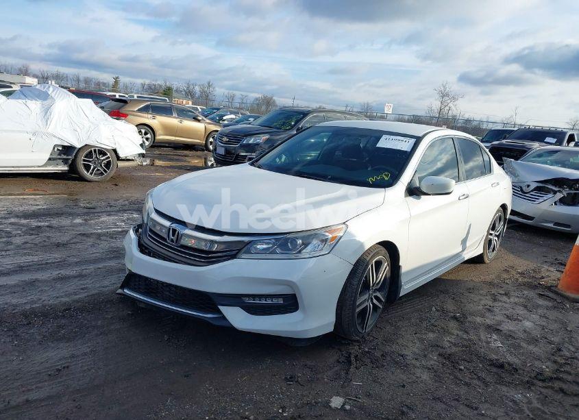 Photo 2 of 2017 Honda Accord SPORT (VIN 1HGCR2F55HA031351)