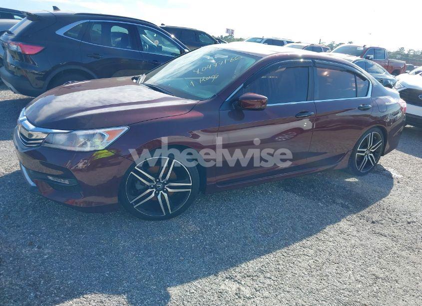 Photo 14 of 2017 Honda Accord SPORT (VIN 1HGCR2F55HA041619)