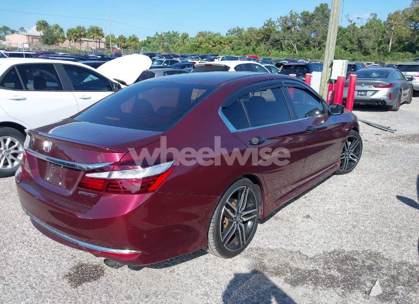 Photo 4 of 2017 Honda Accord SPORT (VIN 1HGCR2F55HA041619)