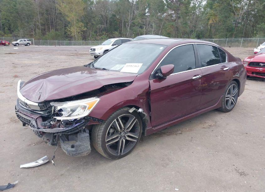 Photo 2 of 2017 Honda Accord SPORT (VIN 1HGCR2F55HA217200)