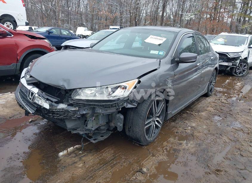 Photo 2 of 2017 Honda Accord SPORT (VIN 1HGCR2F55HA280491)