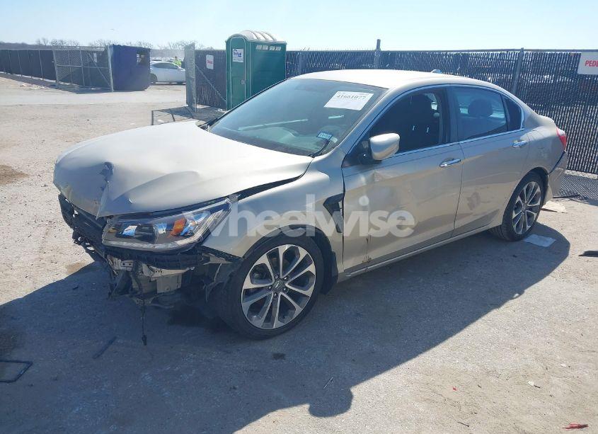 Photo 2 of 2014 Honda Accord SPORT (VIN 1HGCR2F56EA006163)