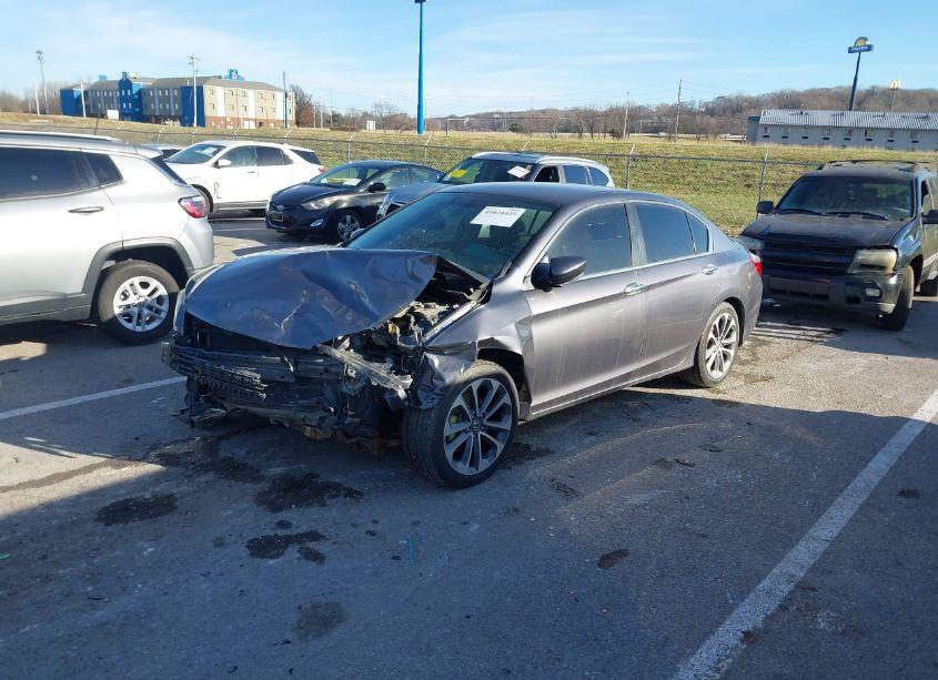 Photo 2 of 2014 Honda Accord SPORT (VIN 1HGCR2F56EA053774)