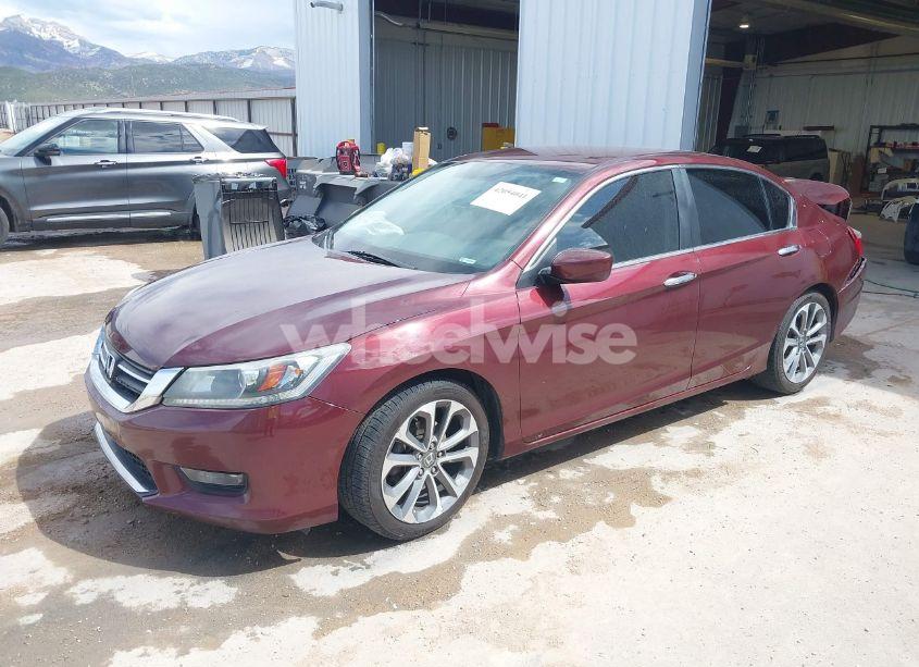 Photo 2 of 2014 Honda Accord SPORT (VIN 1HGCR2F56EA096950)