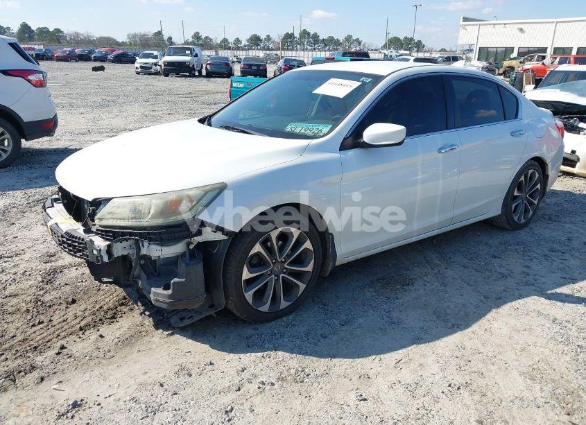Photo 2 of 2014 Honda Accord SPORT (VIN 1HGCR2F56EA257507)
