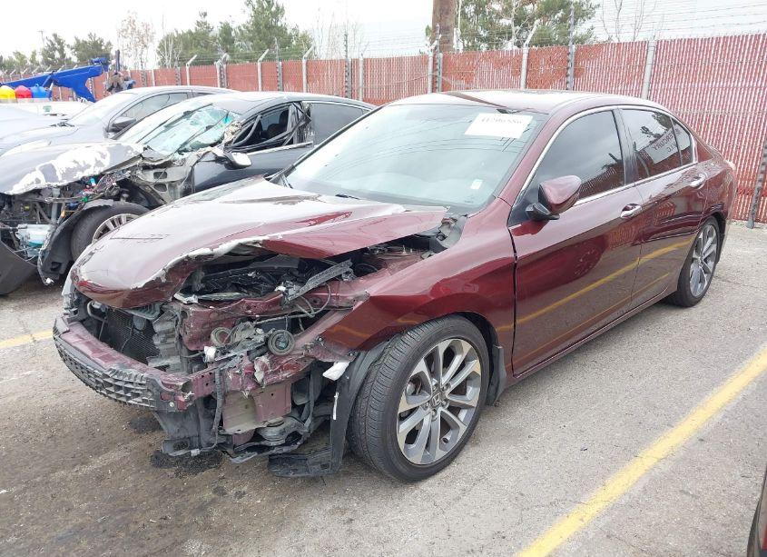 Photo 2 of 2015 Honda Accord SPORT (VIN 1HGCR2F56FA093452)