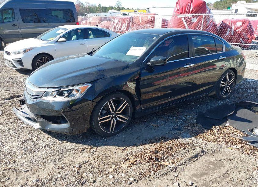Photo 2 of 2016 Honda Accord SPORT (VIN 1HGCR2F56GA018347)