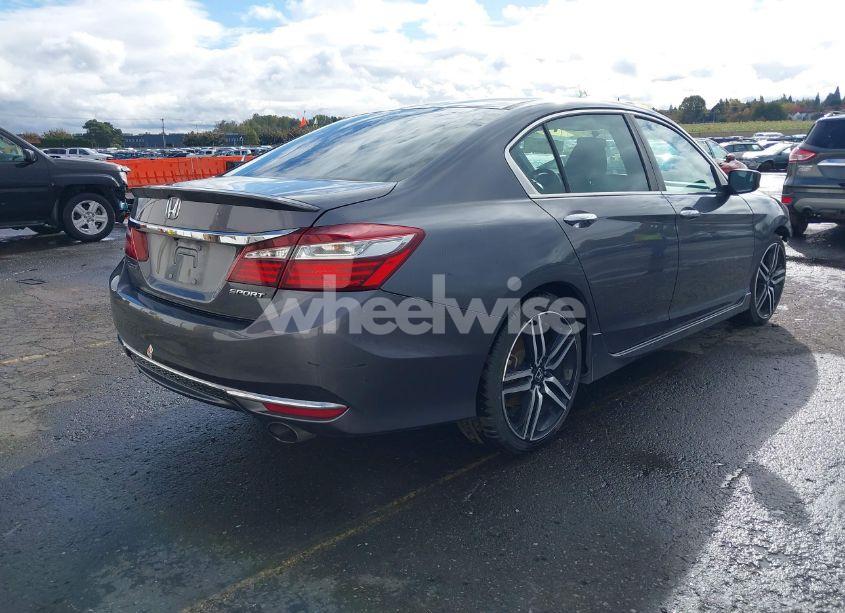 Photo 4 of 2016 Honda Accord SPORT (VIN 1HGCR2F56GA071940)