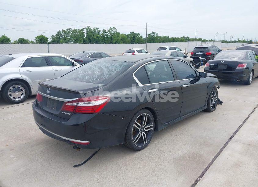 Photo 4 of 2016 Honda Accord SPORT (VIN 1HGCR2F56GA107044)
