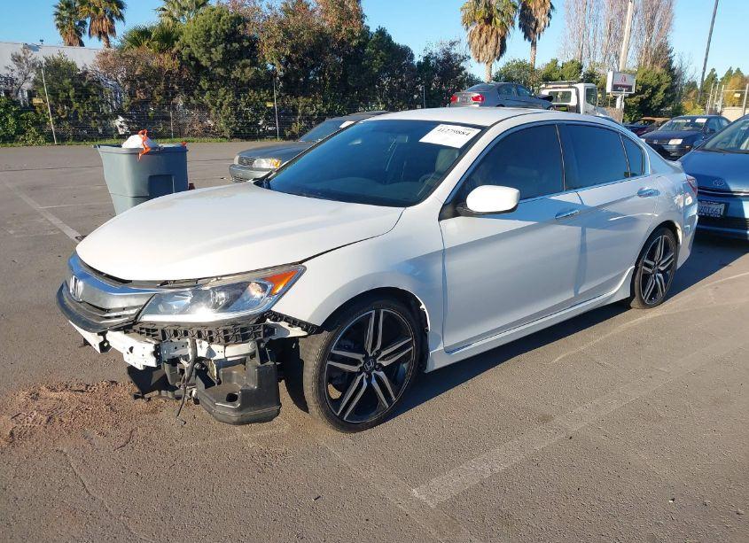 Photo 2 of 2016 Honda Accord SPORT (VIN 1HGCR2F56GA158852)