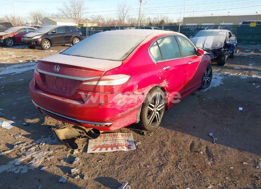 Photo 4 of 2016 Honda Accord SPORT (VIN 1HGCR2F56GA178406)