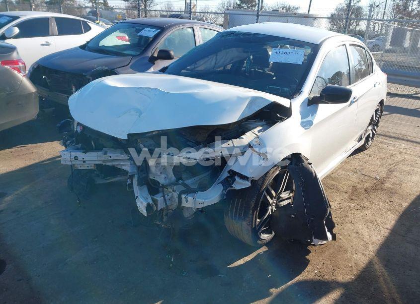 Photo 2 of 2017 Honda Accord SPORT (VIN 1HGCR2F56HA019192)