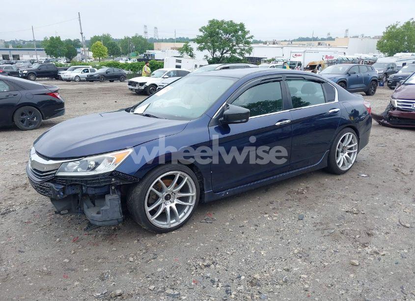 Photo 2 of 2017 Honda Accord SPORT (VIN 1HGCR2F56HA031777)