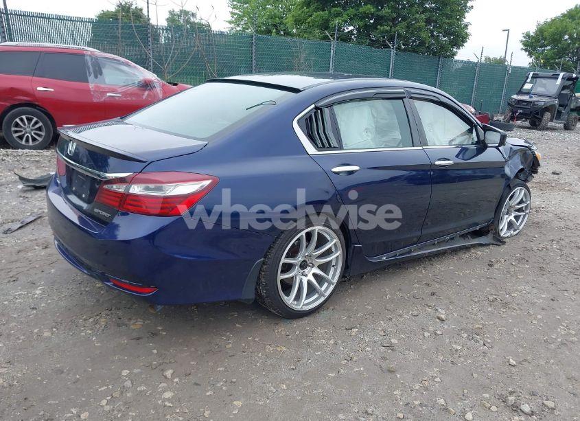 Photo 4 of 2017 Honda Accord SPORT (VIN 1HGCR2F56HA031777)