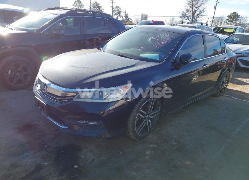 Photo 2 of 2017 Honda Accord SPORT (VIN 1HGCR2F56HA164328)