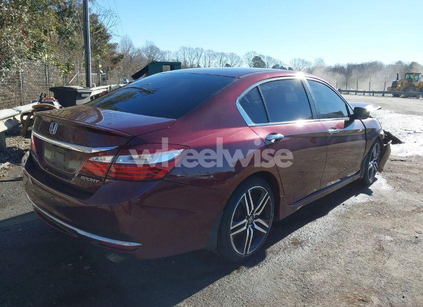 Photo 4 of 2017 Honda Accord SPORT (VIN 1HGCR2F56HA176804)