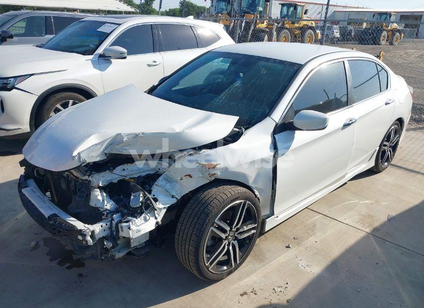 Photo 2 of 2017 Honda Accord SPORT (VIN 1HGCR2F56HA230909)