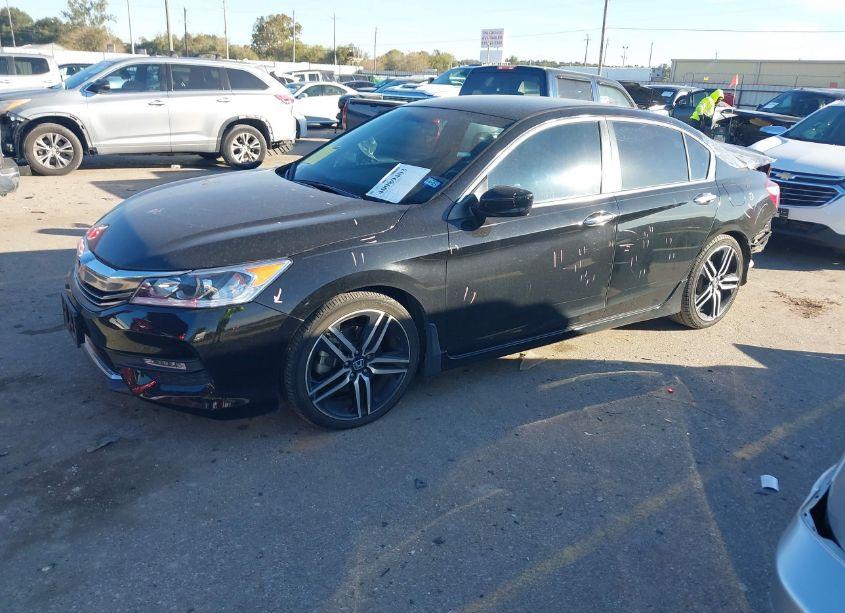 Photo 2 of 2017 Honda Accord SPORT (VIN 1HGCR2F56HA300957)