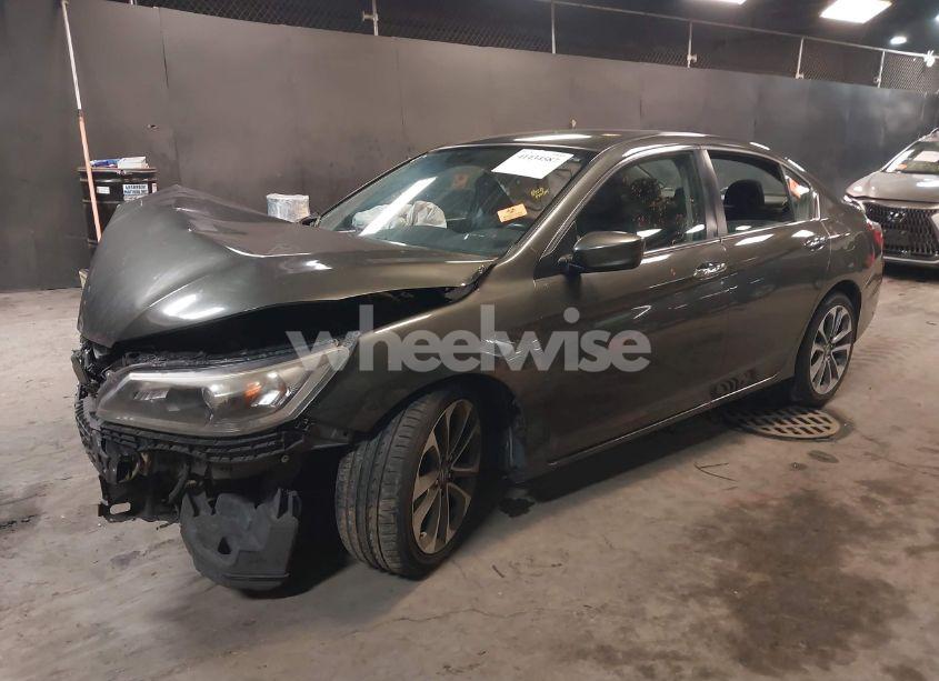 Photo 2 of 2014 Honda Accord SPORT (VIN 1HGCR2F57EA011839)