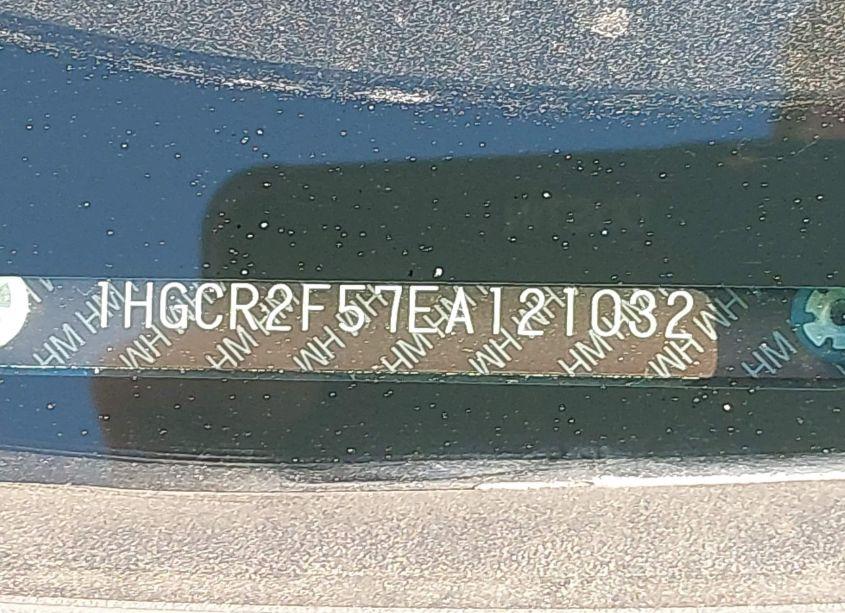 Photo 9 of 2014 Honda Accord SPORT (VIN 1HGCR2F57EA121032)