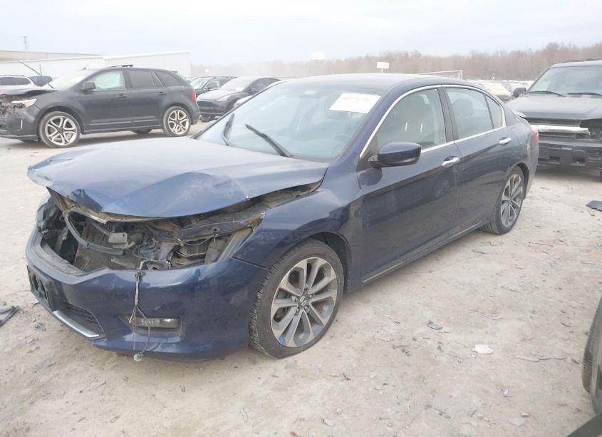 Photo 2 of 2014 Honda Accord SPORT (VIN 1HGCR2F57EA153740)