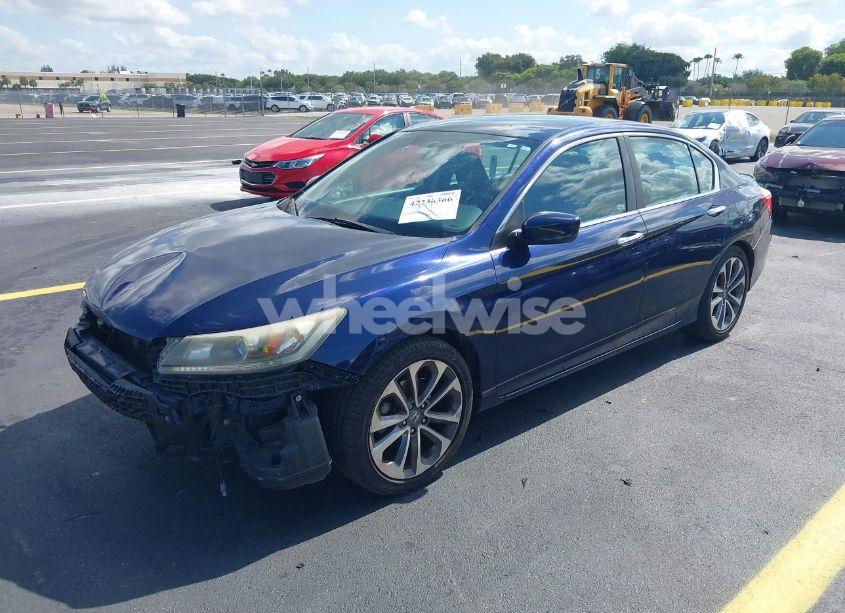 Photo 2 of 2014 Honda Accord SPORT (VIN 1HGCR2F57EA172837)