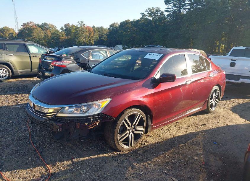 Photo 2 of 2016 Honda Accord SPORT (VIN 1HGCR2F57GA023170)
