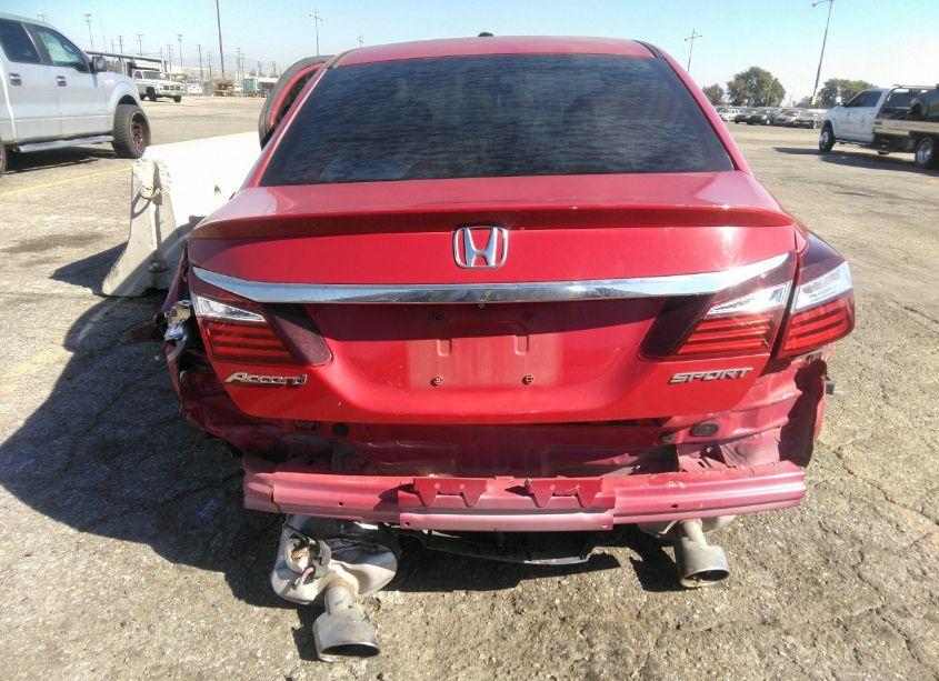 Photo 17 of 2016 Honda Accord SPORT (VIN 1HGCR2F57GA061207)
