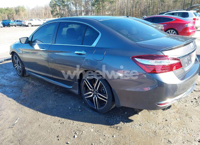 Photo 3 of 2016 Honda Accord SPORT (VIN 1HGCR2F57GA095602)