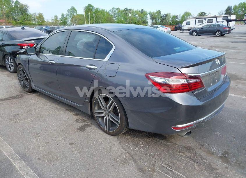 Photo 3 of 2016 Honda Accord SPORT (VIN 1HGCR2F57GA127299)