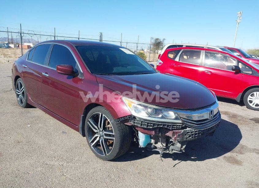 2016 Honda Accord SPORT (VIN 1HGCR2F57GA204110) main photo