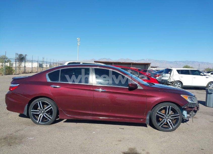 Photo 13 of 2016 Honda Accord SPORT (VIN 1HGCR2F57GA204110)