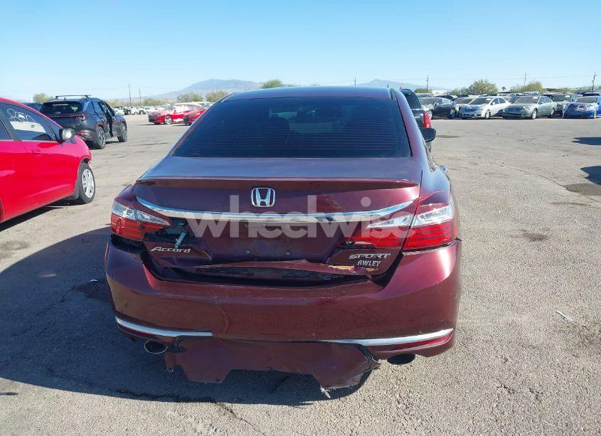 Photo 16 of 2016 Honda Accord SPORT (VIN 1HGCR2F57GA204110)