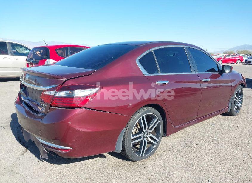 Photo 4 of 2016 Honda Accord SPORT (VIN 1HGCR2F57GA204110)