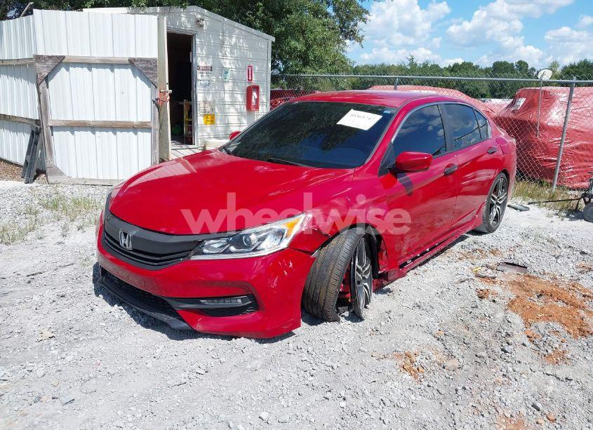 Photo 2 of 2016 Honda Accord SPORT (VIN 1HGCR2F57GA219139)