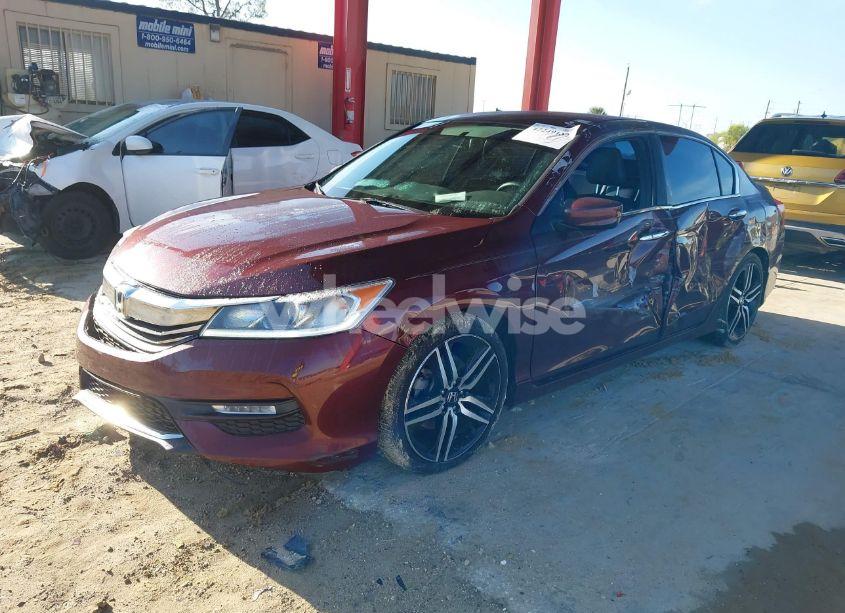 Photo 2 of 2016 Honda Accord SPORT (VIN 1HGCR2F57GA240217)