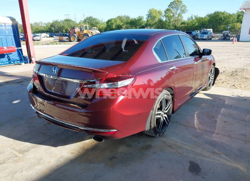 Photo 4 of 2016 Honda Accord SPORT (VIN 1HGCR2F57GA240217)