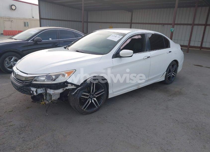 Photo 2 of 2017 Honda Accord SPORT (VIN 1HGCR2F57HA037409)