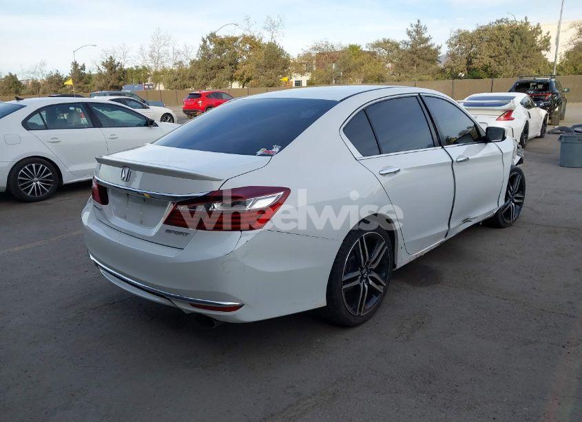Photo 4 of 2017 Honda Accord SPORT (VIN 1HGCR2F57HA037409)
