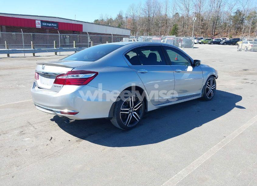 Photo 4 of 2017 Honda Accord SPORT (VIN 1HGCR2F57HA046658)