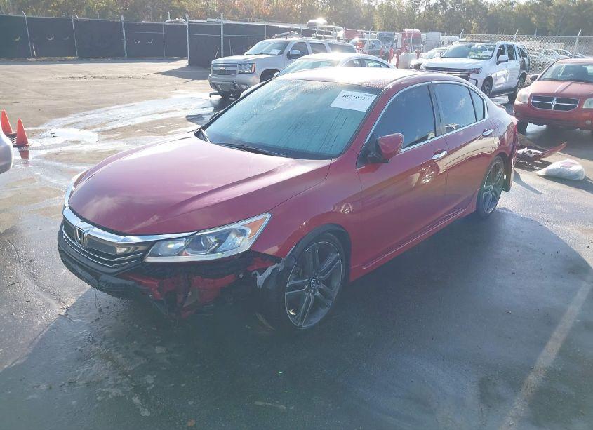 Photo 2 of 2017 Honda Accord SPORT (VIN 1HGCR2F57HA097240)