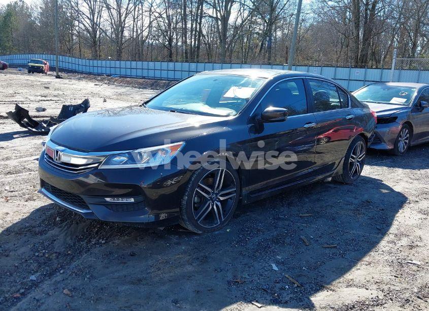 Photo 2 of 2017 Honda Accord SPORT (VIN 1HGCR2F57HA141480)