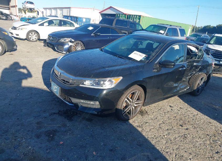 Photo 2 of 2017 Honda Accord SPORT (VIN 1HGCR2F57HA273686)