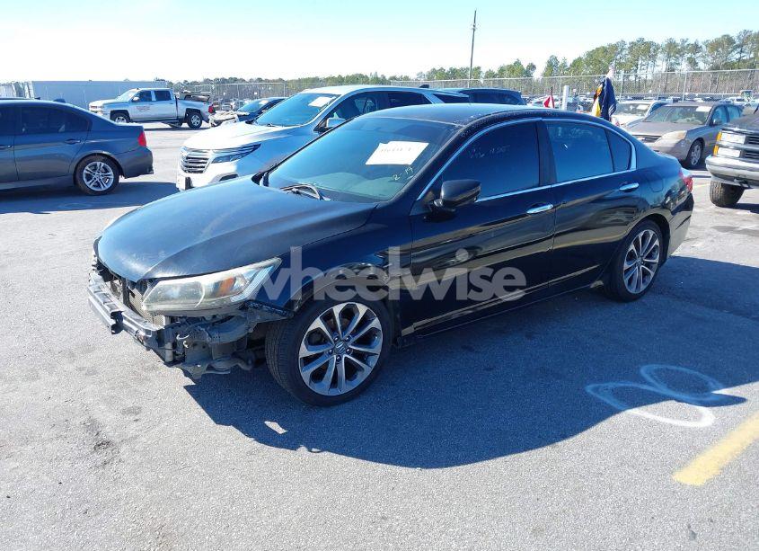 Photo 2 of 2014 Honda Accord SPORT (VIN 1HGCR2F58EA181448)