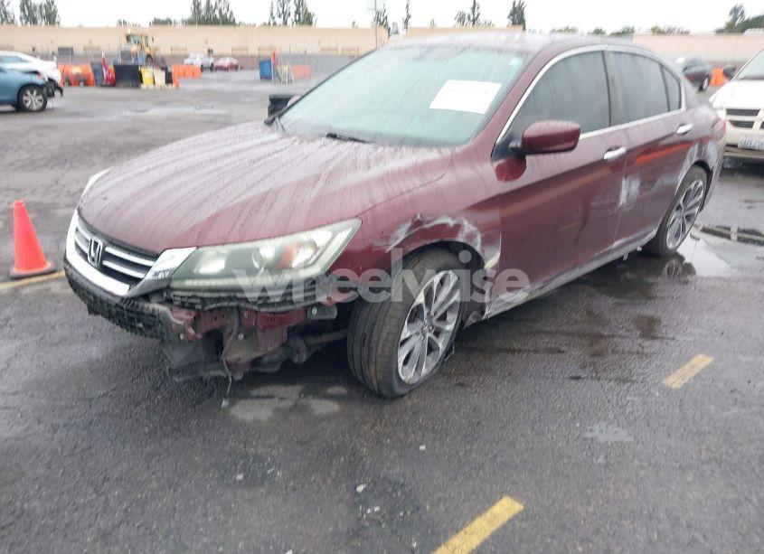 Photo 2 of 2014 Honda Accord SPORT (VIN 1HGCR2F58EA244337)